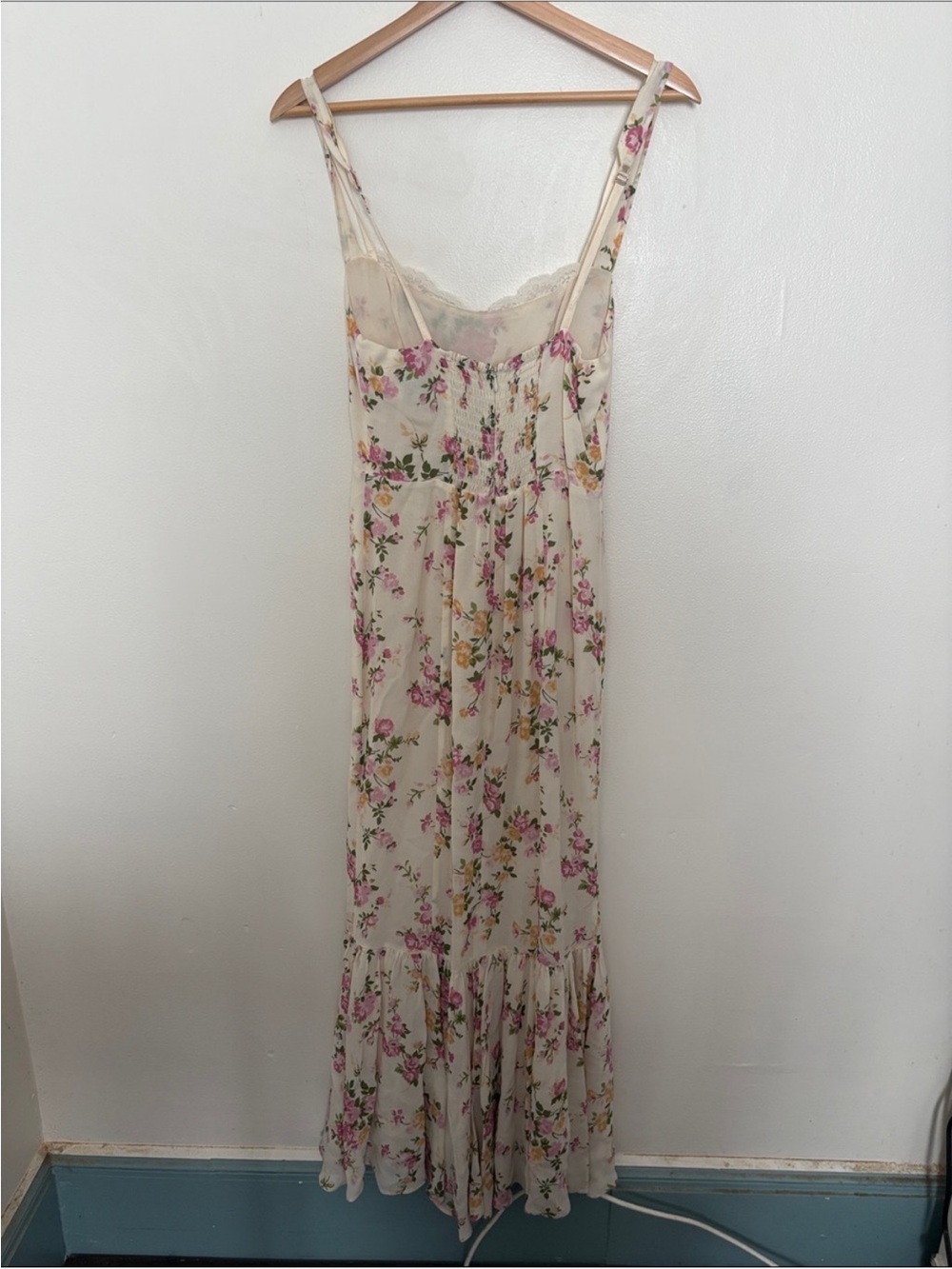 Reformation Irisa Floral Trumpet Dress - Picture 8 of 10